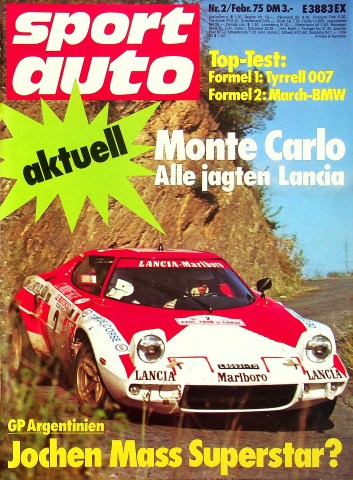 Deckblatt Sport Auto (02/1975)